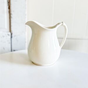 Vintage Ironstone Pitcher 🤍